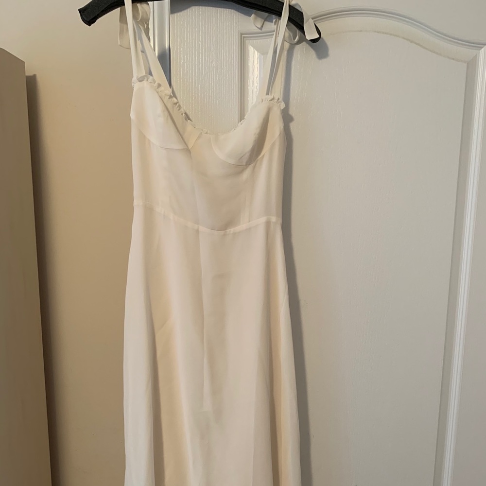 Reformation Nikita Dress Ivory